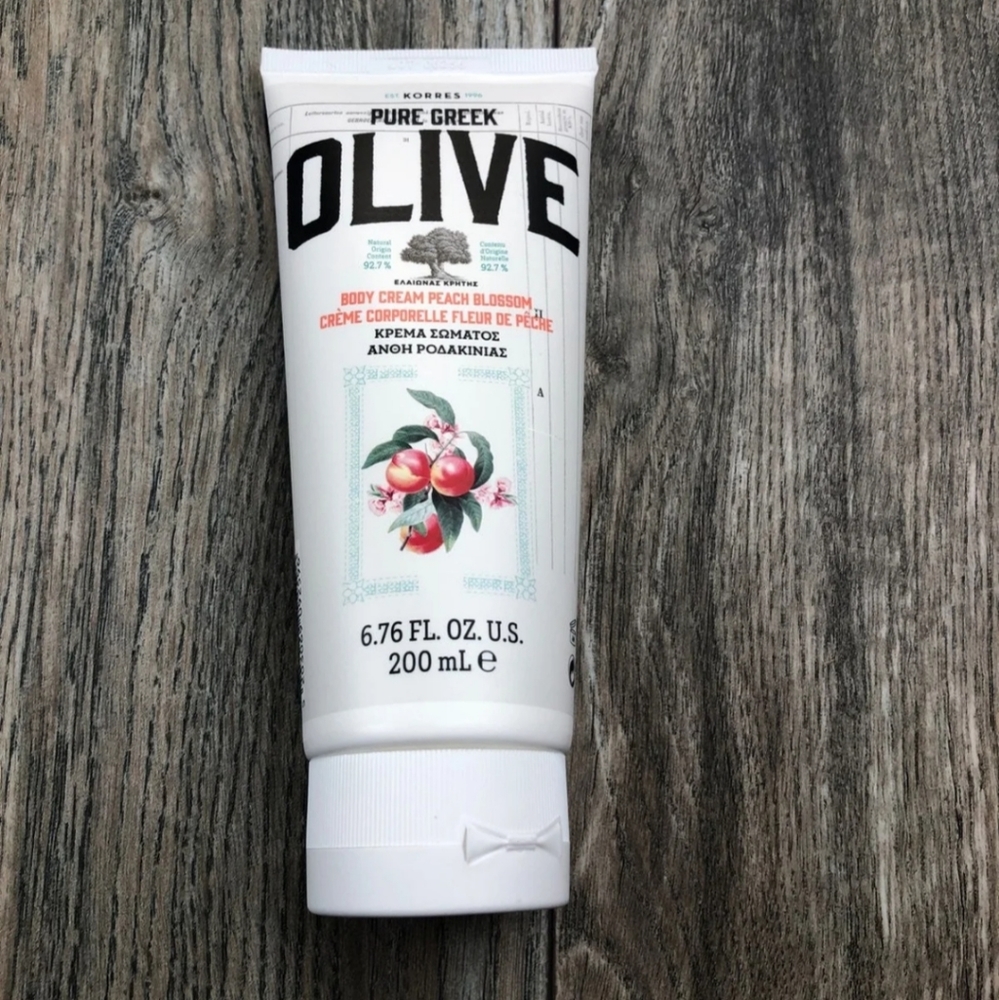 New fresh Korres Olive body cream
